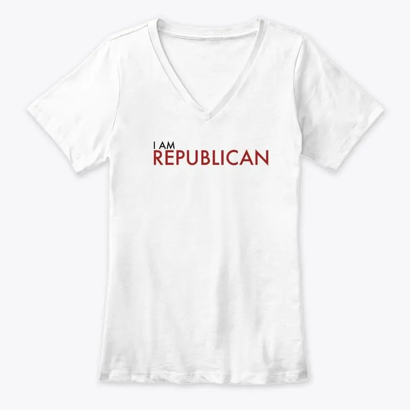 I AM REPUBLICAN RED